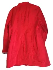 Vorschaubild 4 von Damen Jacke Rot Gr. 44/XXL Leichte Übergangsjacke Modern