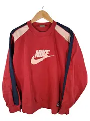 Vorschaubild 1 von Herren Sweatshirt Rot Gr. S Logo Print Freizeit Sportlich Baumwolle