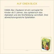 Vorschaubild 2 von Abc-Zauberei Lernspiel Alphabet Wortbildung Kinder ab 6 J.