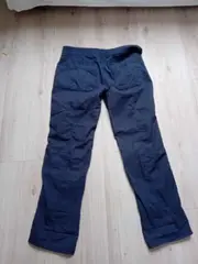 Vorschaubild 2 von Damen Hose Regular Fit Blau W30/L30 Baumwolle Casual