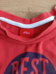 Vorschaubild 2 von Langarmshirt Jungen Gr. 92 Rot Hund Motiv Best Dressed Casual