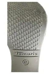 Vorschaubild 3 von Overknee Stiefel Damen Gr. 41 Schwarz Wildleder High Heels