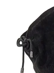 Vorschaubild 2 von Overknee Stiefel Damen Gr. 41 Schwarz Wildleder High Heels