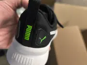 Vorschaubild 2 von Kinder Sneaker Sportschuhe Gr. 31 Schwarz Grün Klettverschluss