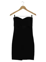 Vorschaubild 1 von Cocktailkleid Damen 32/XXS Schwarz Elegant Etuikleid