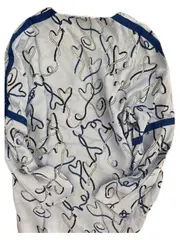 Vorschaubild 2 von Damen Bluse Gr. 36;S Blau Elegant Seide