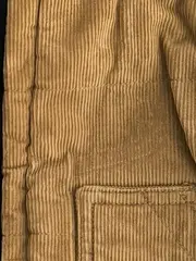 Vorschaubild 6 von Kinder Wende Steppweste Gr. 104 (4 Jahre) Cord Braun Blau