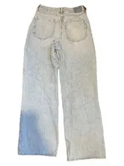 Vorschaubild 3 von Damen Jeans Ultra High-Rise Baggy W28 Hellblau Baumwolle