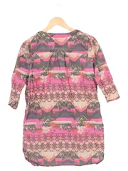 Vorschaubild 2 von Damen Bluse Gr. 38/M Mehrfarbig Casual Modern Baumwolle