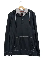 Vorschaubild 1 von Herren Hoodie Kapuzenpullover Gr. XL Schwarz Casual Baumwolle