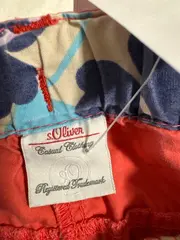 Vorschaubild 5 von Mädchen Stoffhose Gr. 80 Rosa Gürtel Baumwolle Casual