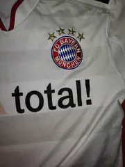 Vorschaubild 3 von FC Bayern München Auswärts Trikot Liga total! Gr. 176 Weiß