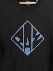 Vorschaubild 3 von Herren T-Shirt Schwarz XL Streetwear Logo-Print