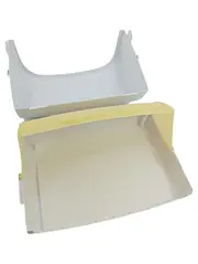 Vorschaubild 2 von Brotkasten Gelb Retro Kunststoff Brotdose Frischhaltebox