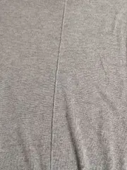 Vorschaubild 2 von Damen Pullover Oversize Meliert Grau Gr. M Langarm Casual