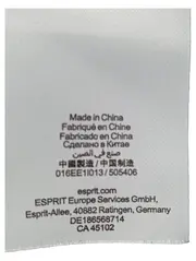 Vorschaubild 5 von Damen Strickjacke Blau Meliert Gr. 36/S Casual Reißverschluss