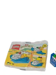 Vorschaubild 3 von System Polybag Set 5x Mini Figuren Nr. 12-16 Ente Vogel Boot Vintage