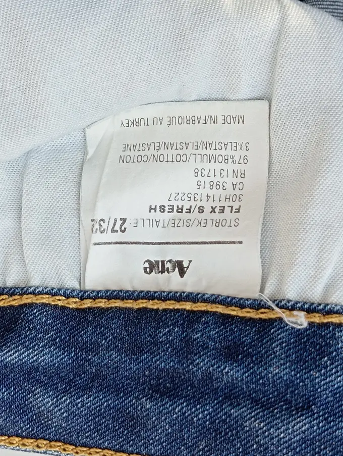 ACNE High Waist Jeans Bild 4