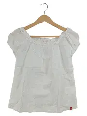 Vorschaubild 1 von Damen Bluse Kurzarm Off-Shoulder Weiß Gr. 38 M