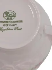 Vorschaubild 6 von Porcelaine Rose Teetasse Tasse Rosa Blumenmuster Schleife