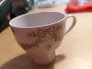 Vorschaubild 8 von Porcelaine Rose Teetasse Tasse Rosa Blumenmuster Schleife