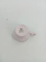 Vorschaubild 3 von Porcelaine Rose Teetasse Tasse Rosa Blumenmuster Schleife