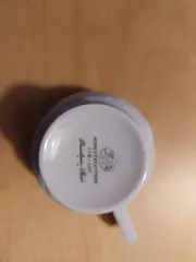 Vorschaubild 4 von Porcelaine Rose Teetasse Tasse Rosa Blumenmuster Schleife
