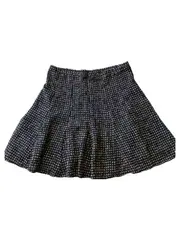 Vorschaubild 3 von Damen Minirock Gr. 34 XS Schwarz Gelb Kariert Retro