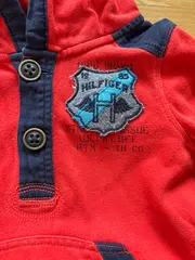 Vorschaubild 2 von Kinder Kapuzenpullover Gr. 86 (18 Monate) Rot Blau Casual