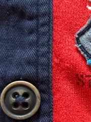Vorschaubild 4 von Kinder Kapuzenpullover Gr. 86 (18 Monate) Rot Blau Casual