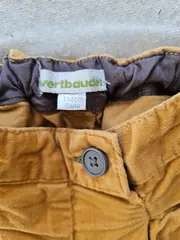 Vorschaubild 5 von Cord Shorts Mädchen Gr. 116 Beige Baumwolle Kurze Hose