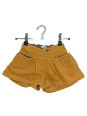 Vorschaubild 1 von Cord Shorts Mädchen Gr. 116 Beige Baumwolle Kurze Hose