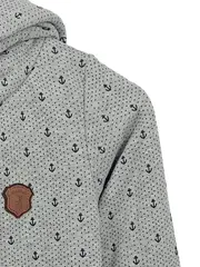 Vorschaubild 3 von Kapuzenpullover Damen Hoodie Grau Maritim Anker Gr. 36/S