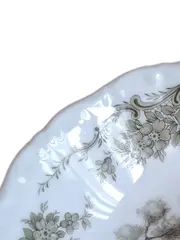 Vorschaubild 3 von Dekoschale Porzellan Klassisch 13 cm Weiß Florales Muster