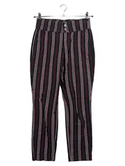 Vorschaubild 1 von Damen Stoffhose Gr. 36 gestreift Mehrfarbig Casual