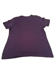 Vorschaubild 4 von Damen T-Shirt Gr. XL Lila Schriftzug New York City Baumwolle