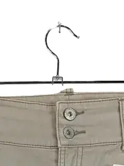 Vorschaubild 4 von Jeansrock Damen Beige Gr. 38/M Casual Baumwolle Midirock