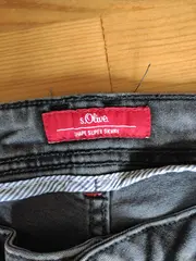 Vorschaubild 5 von Damen Jeans Slim Fit Hose Grau Gr. 38 Casual