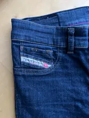 Vorschaubild 3 von Damen Jeans Slim Fit W26 Blau Denim Skinny Stretch