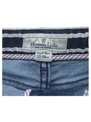 Vorschaubild 3 von Jeans Shorts Kinder Mädchen Gr. 122 7-8 Jahre Blau Denim