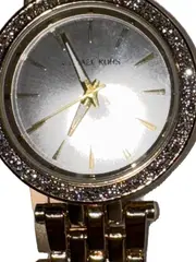 Vorschaubild 3 von Damenuhr Elegant Goldfarben Armbanduhr Strasssteine