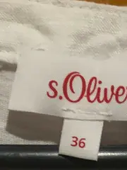 Vorschaubild 3 von Damen T-Shirt Basic Gr. 36/S Weiß Kurzarm Modal Baumwolle