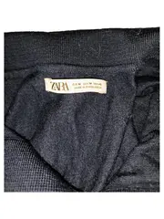 Vorschaubild 5 von Herren Strickpullover Polokragen Gr. M Wolle Blau Langarm