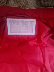 Vorschaubild 3 von Kinder Winterjacke Rot Gesteppt Kapuze Gr. 80, 86