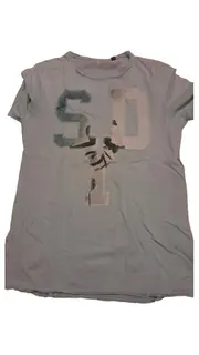 Vorschaubild 1 von Kinder T-Shirt Gr. 164 Blau Casual Print Kurzarm