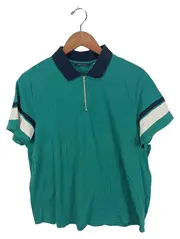 Vorschaubild 1 von Poloshirt Herren XL Grün Sportlich Reißverschluss