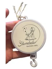 Vorschaubild 2 von Spieluhr Anhänger Baby Mobile Weiß Kunststoff Germany 1965