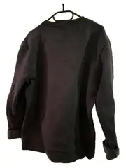 Vorschaubild 2 von Sweatshirt Herren Gr. L Blau Rundhals Logo Stickerei