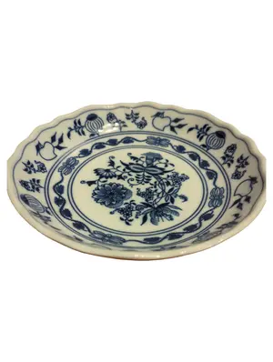 ORIGINAL BOHEMIA ZWIEBELMUSTER Suppenteller