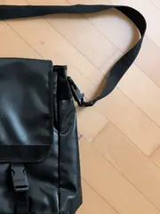 Vorschaubild 4 von Umhängetasche Herren Groß Schwarz Crossbody 56x38cm Kunststoff